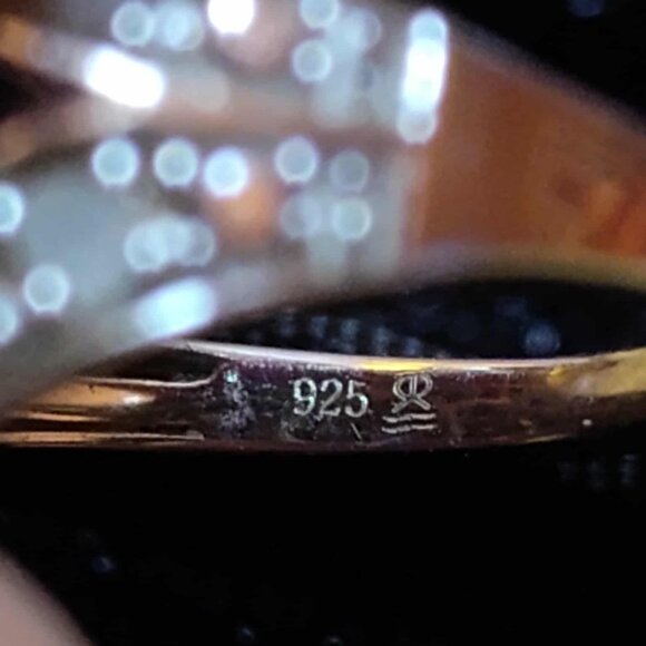 1.00ctw Round White DIAMOND Rhodium over STERLING SILVER RING - Size :7 - Picture 13 of 16